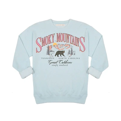 Youth Smoky Mountains Crewneck Sweatshirt