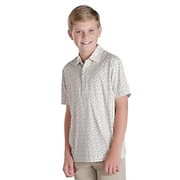 Youth Flying Mallard Printed Performance Polo