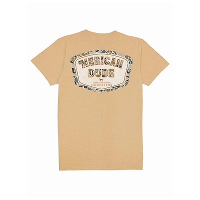 Youth Camo Logo Short Sleeve T-Shirt