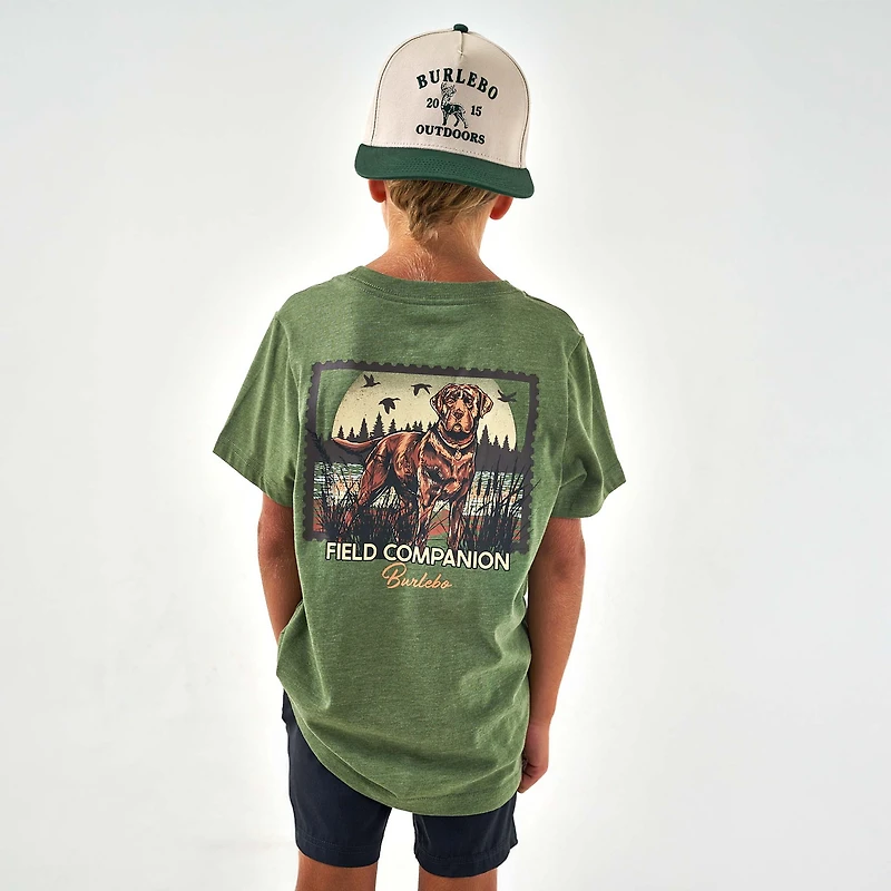 Youth Dog Stamp Short Sleeve T-Shirt