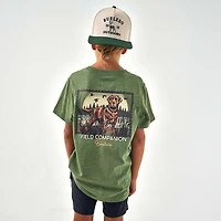Youth Dog Stamp Short Sleeve T-Shirt