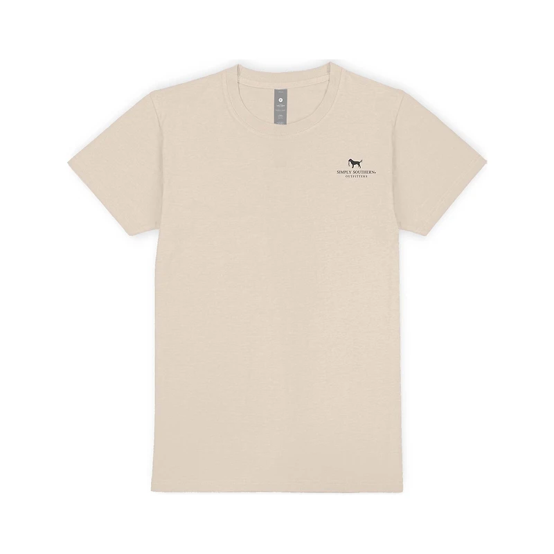 Youth Deer Dude Short Sleeve T-Shirt Tan