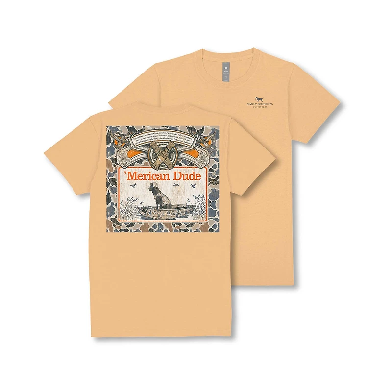 Youth Duck Call Short Sleeve T-Shirt Bisque