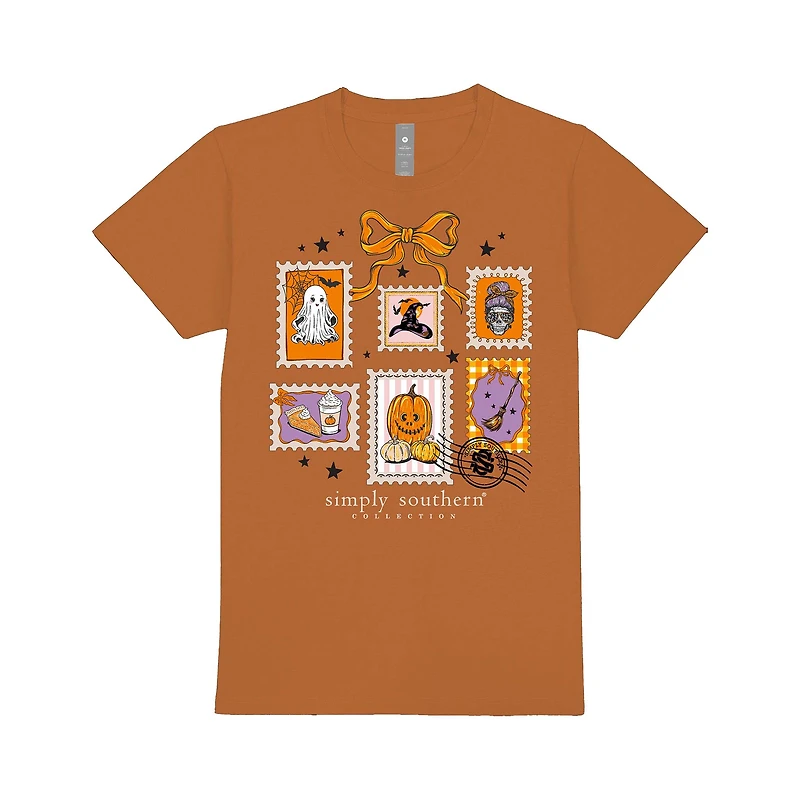Youth Halloween Stamp Short Sleeve T-Shirt