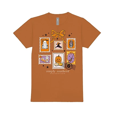 Youth Halloween Stamp Short Sleeve T-Shirt