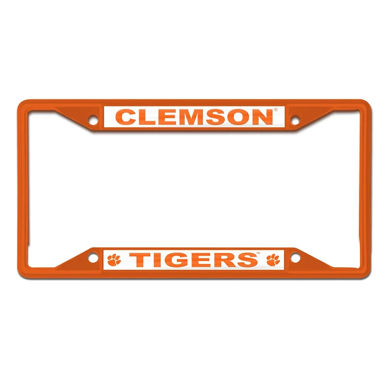 Clemson Metal License Plate Frame