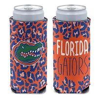 Florida Gators Leopard Slim Can Cooler