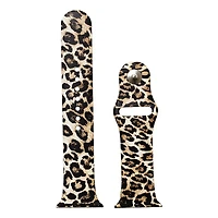 Hazed Animal Print Beige Watchband
