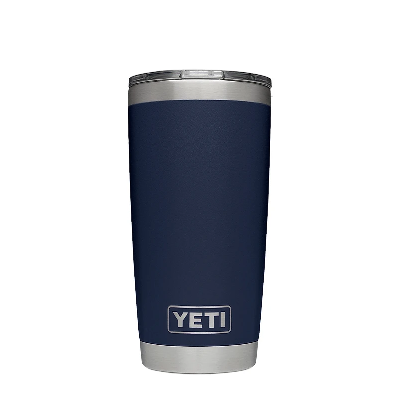 Navy Rambler 20oz. Tumbler