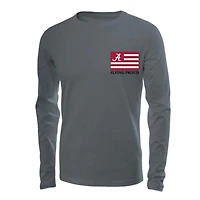 Alabama Flags Long Sleeve T-Shirt