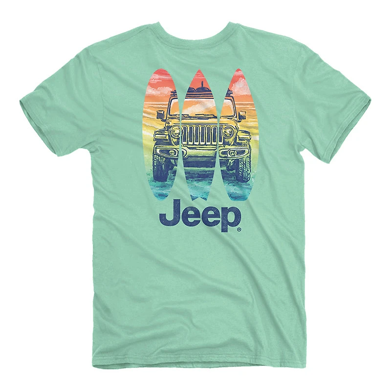 Jeep Surfs Up Short Sleeve T-Shirt