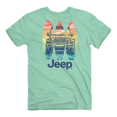 Jeep Surfs Up Short Sleeve T-Shirt