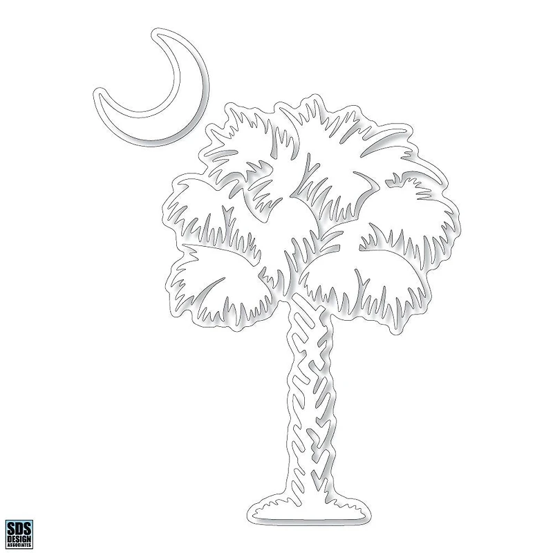 Palmetto Tree 6 inch Decal