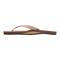 Ladies Single Layer Narrow Strap Premier Leather Sandal