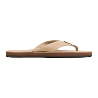 Ladies Single Layer Wide Strap Premier Leather Sandal