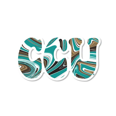 3 inch CCU Swirl Decal