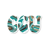 3 inch CCU Swirl Decal