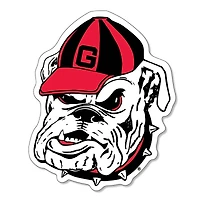 6 inch UGA Bulldog Decal