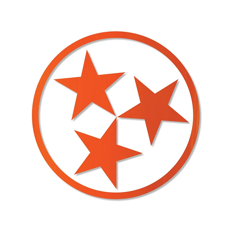 Tri-Star 3 inch Decal