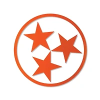 Tri-Star 3 inch Decal