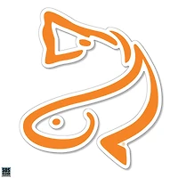 3 inch Charleston Angler Red Drum Vinyl Decal