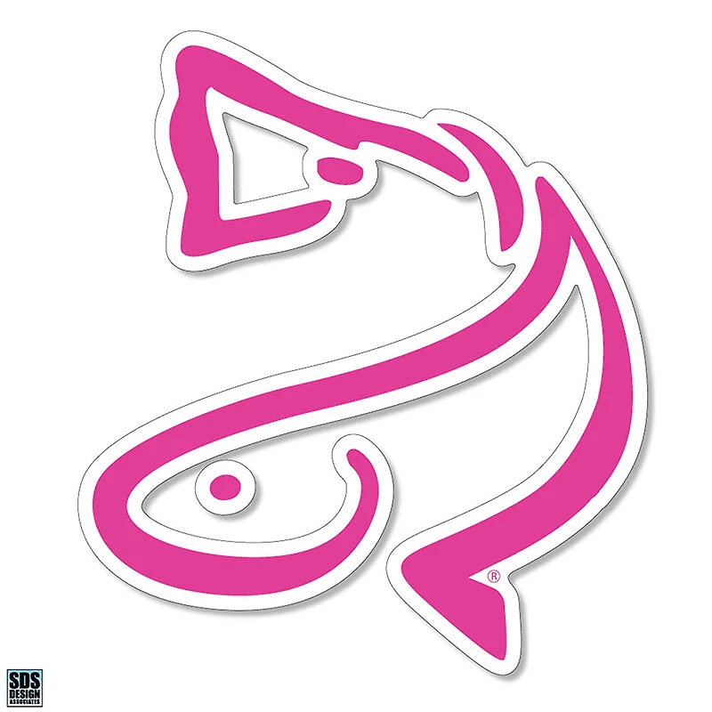 3 inch Charleston Angler Red Drum Vinyl Decal