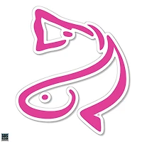 3 inch Charleston Angler Red Drum Vinyl Decal