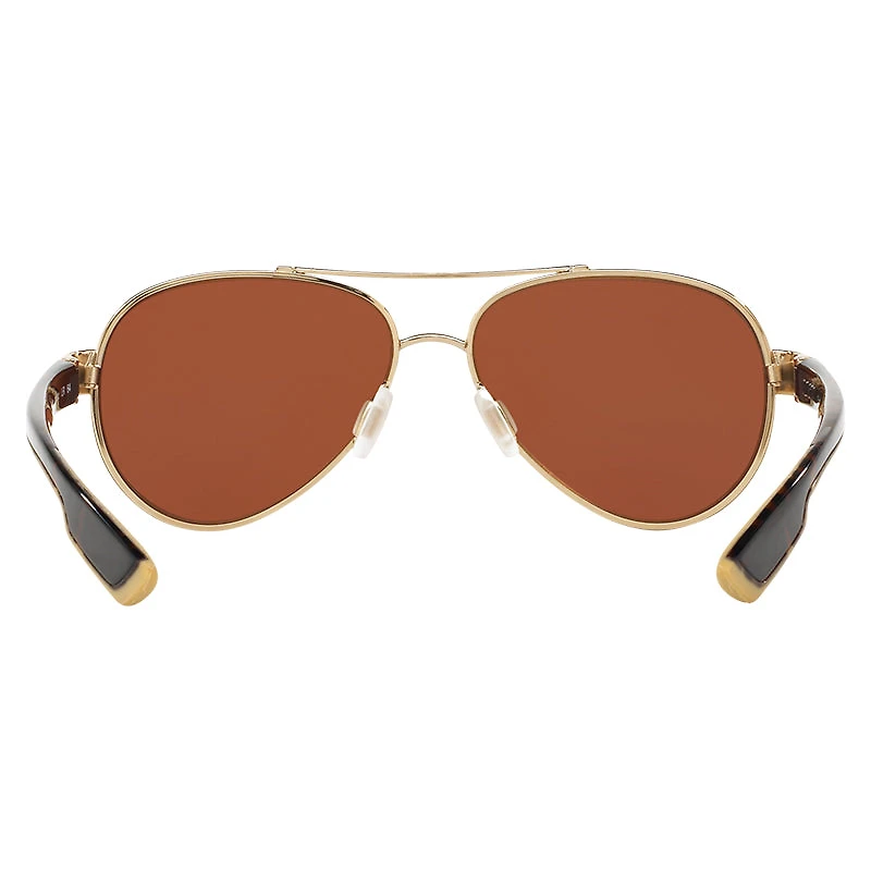 Loreto Rose Gold Frames with Green Mirrored Lens 580P
