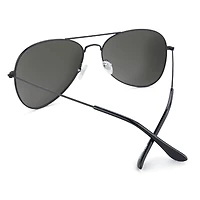 Knockaround® Mile High Sunglasses in Black and Smoke