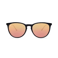 Knockaround® Mary Jane Sunglasses in Matte Black and Rose Gold
