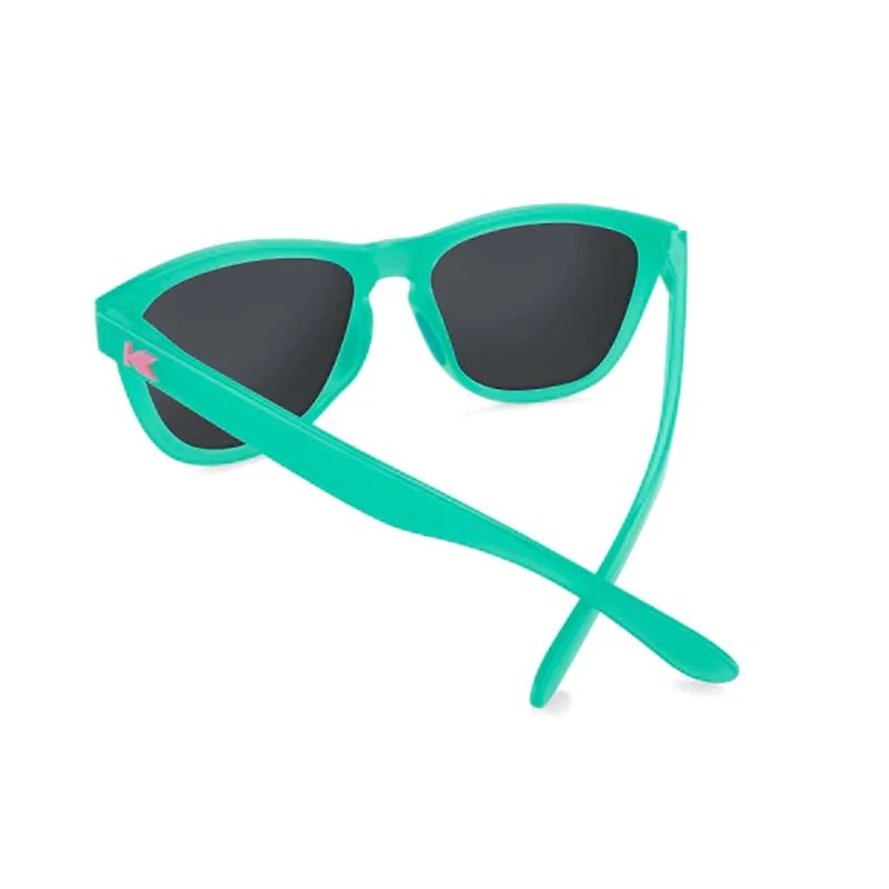 Knockaround® Premium Sports Sunglasses in Aquamarine and Fuchsia