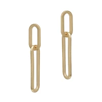 Matte Chain Link Earrings