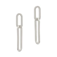 Matte Chain Link Earrings