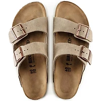 Women's Arizona Suede Leather Sandals Taupe