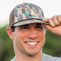 Retro Camo Duck Snapback