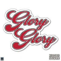 Glory Glory Sticker