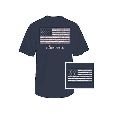 Youth Distressed American Flag Short Sleeve T-Shirt