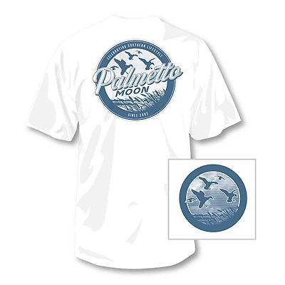 Ducks Marsh Short Sleeve T-Shirt White