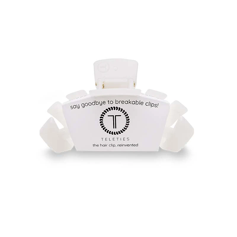 Coconut White Medium Hair Clip