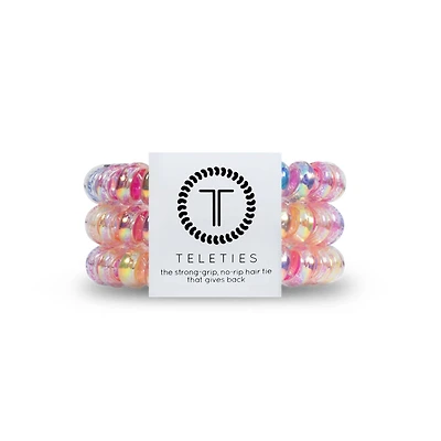 Eat Glitter for Breakfast Large Hair Tie 3 Pack