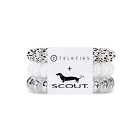 Dalmation Spot Large Hair Tie 3 Pack