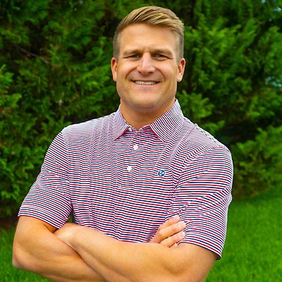 Tennessee Tri-Star James Stripe Polo
