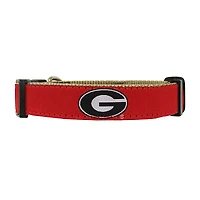 UGA Ribbon Dog Collar
