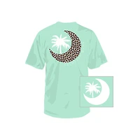 Youth Big Moon Leopard Short Sleeve T-Shirt