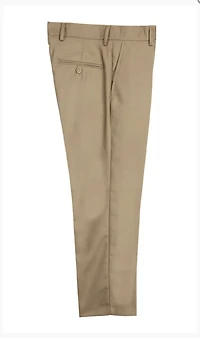 Boys Tan Slim Dress Pants
