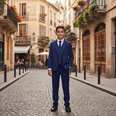 Paparazzi Blue Communion 5 pc Suit