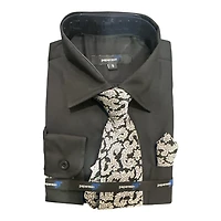 Paparazzi3 pc Black Shirt Set