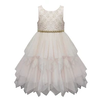 Blush Pink Ruffle Dress