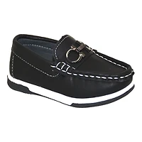 Boys Black Toddler Loafers
