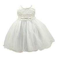 Baby Girl Paparazzi Ivory White Christening Dress